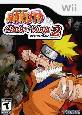 Naruto - Clash of Ninja Revolution 2 box cover front